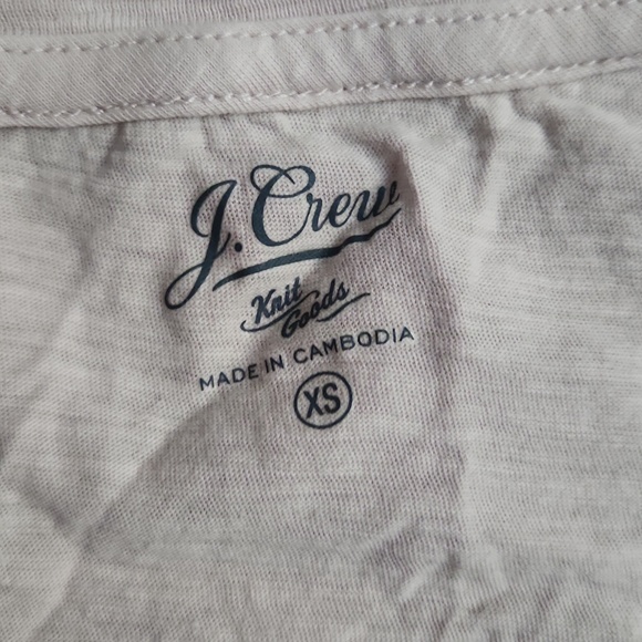 J. Crew Light Pink Tee with "Cape Cod" Print Size XS 100% Cotton - Picture 2 of 5